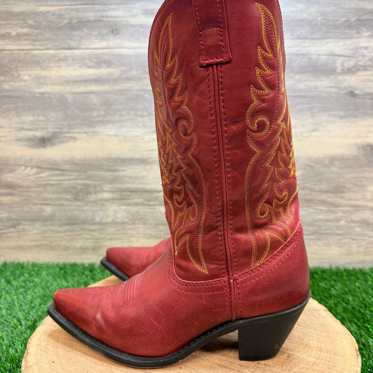 Laredo Men - Size 8M - Red Madison Western Cowboy Boots 51055