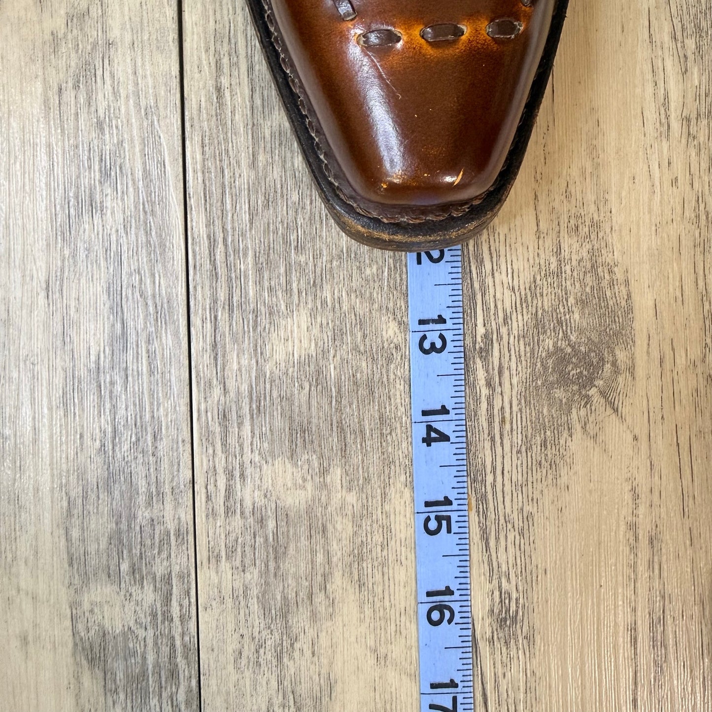Unknown Men - Size 10D - Vintage Brown Whipstitch Cowboy Boots