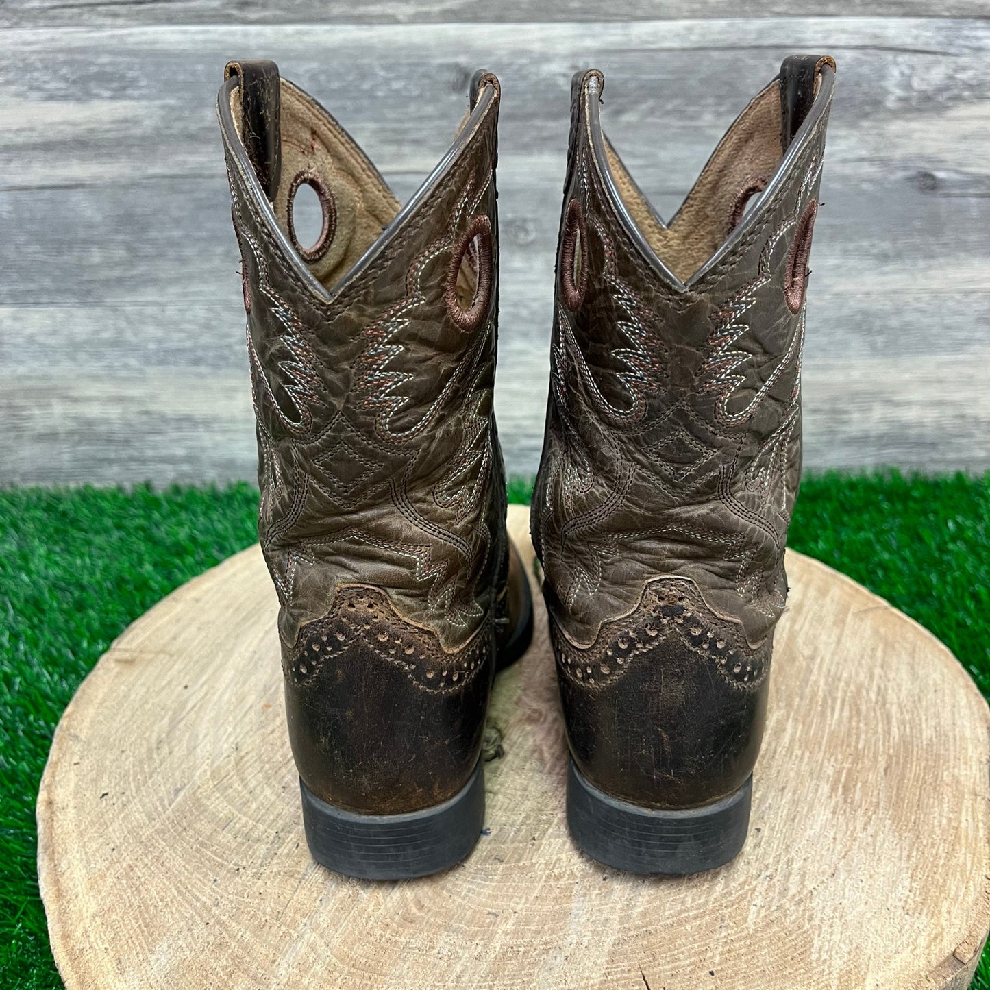 Ariat Youth - Size 12.5 - Brown Cowboy Boots Style 1000178