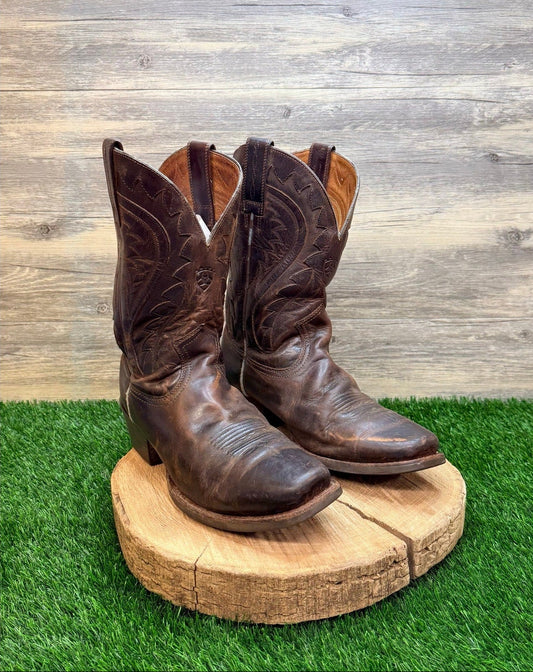 Ariat Men - Size 10EE - Brown Legend Phoenix Square Toe Cowboy Boors 10002310