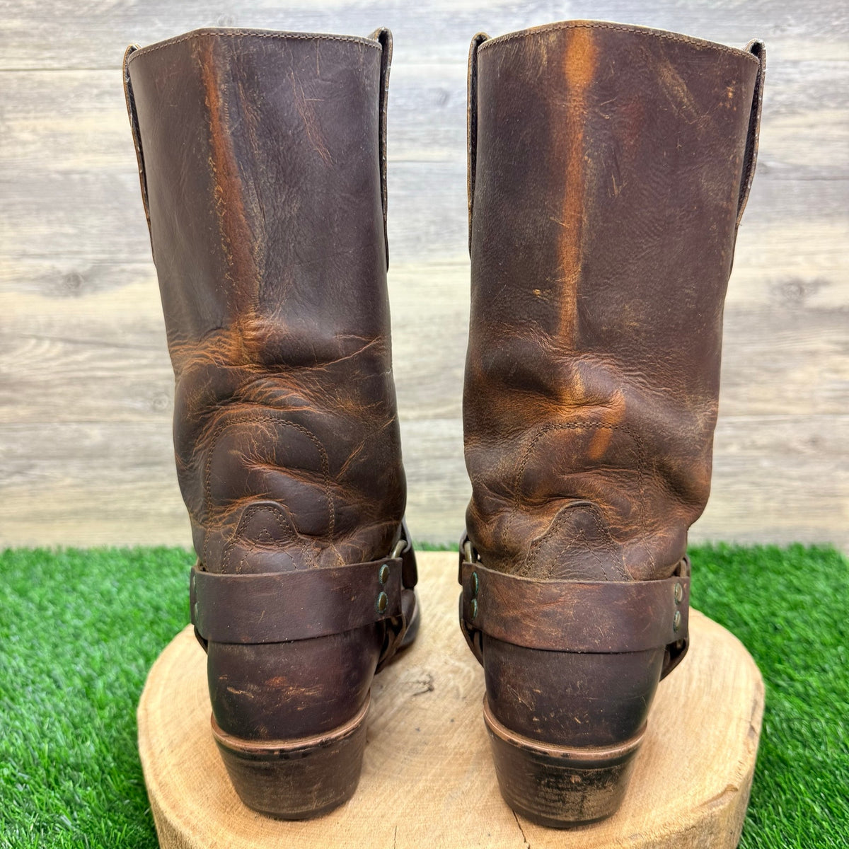 Ariat Women - Size 8.5B - Brown Harness Western Cowboy Boots 10010260