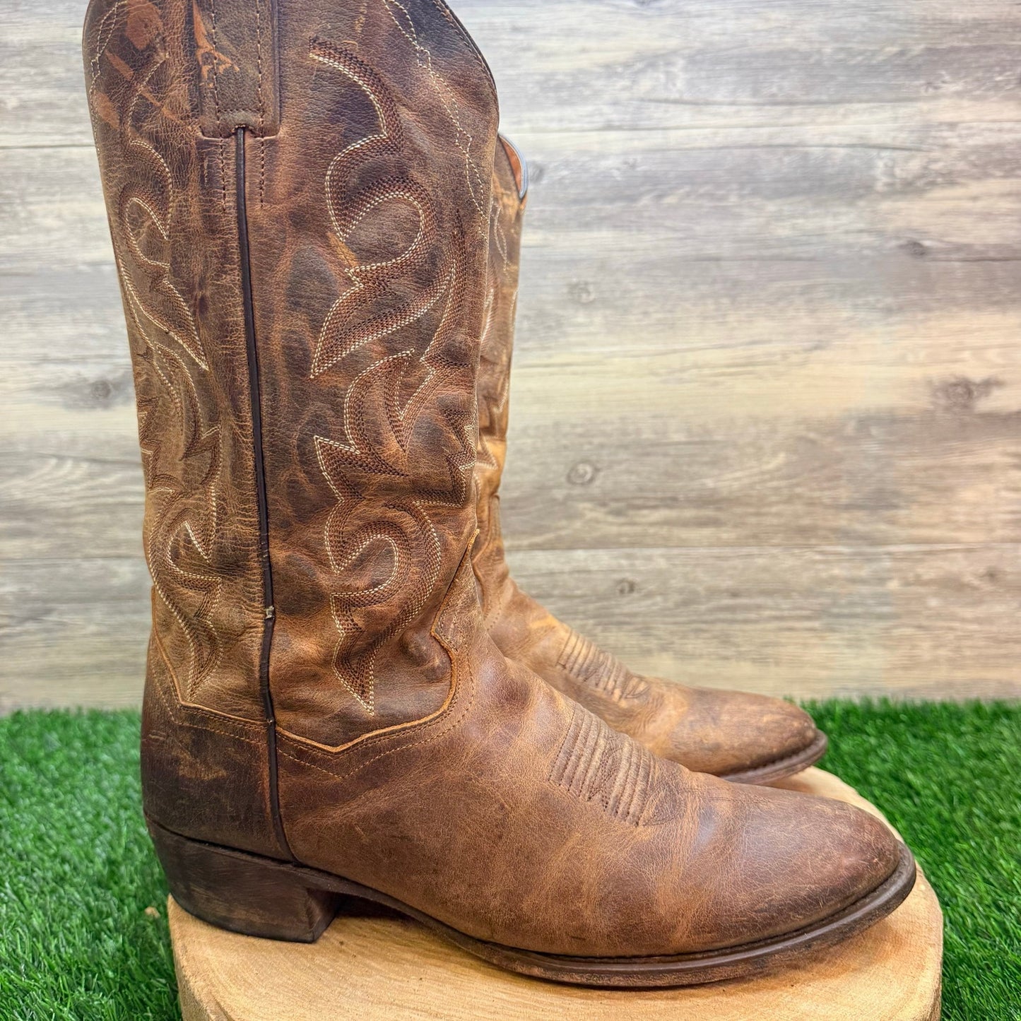 Dan Post Men - Size 10.5D - Brown Renegade Western Cowboy Boots DP2159