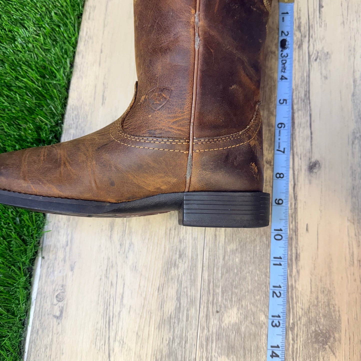 Ariat Women - Size 5.5B - Brown Heritage Roper Cowboy Boots 10000797
