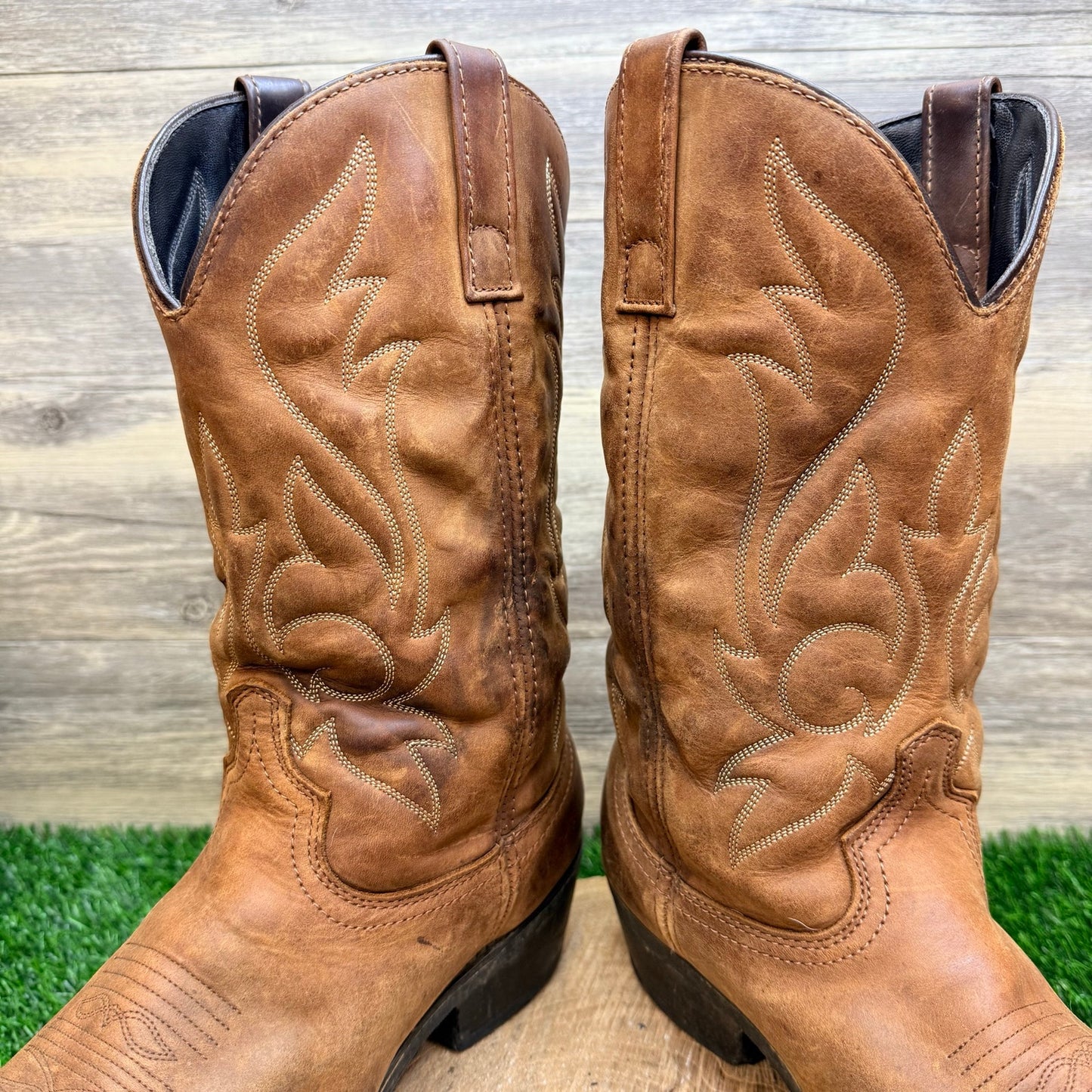 Masterson Men - Size 11EW - Brown Western Cowboys Boots RB876