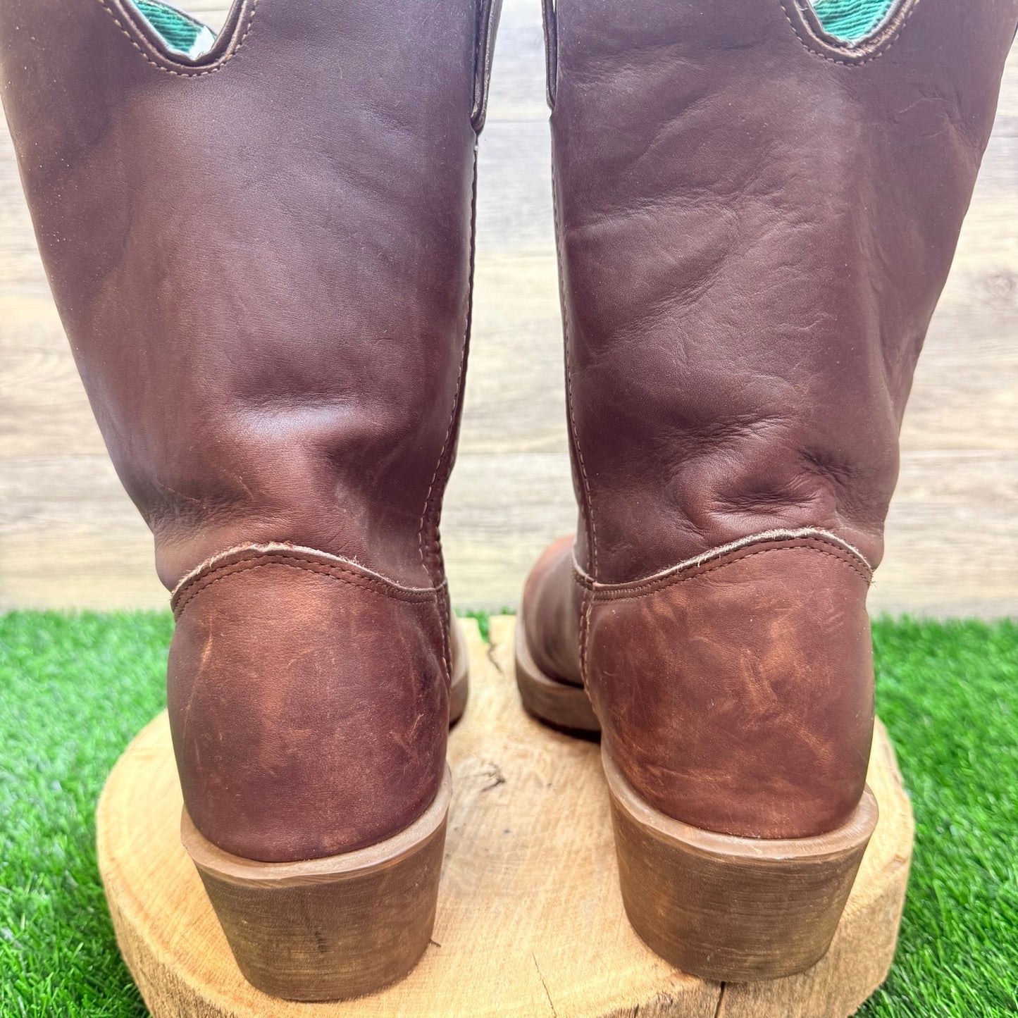 Georgia Men - Size 12EE - Brown Farm and Ranch Cowboy Boots