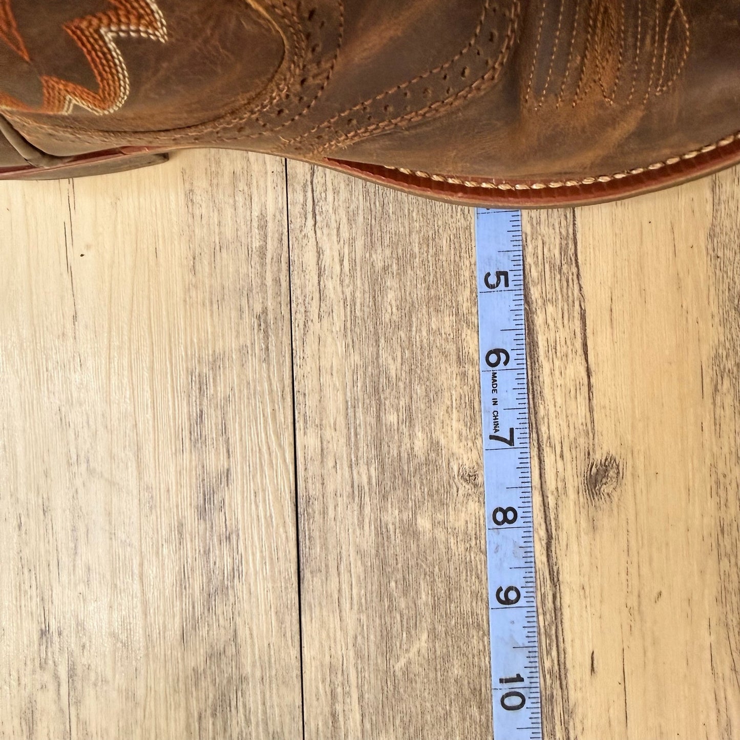 Ariat Women - Size 8.5B - Tan Heritage Rough Stock Cowboy Boots 10001594