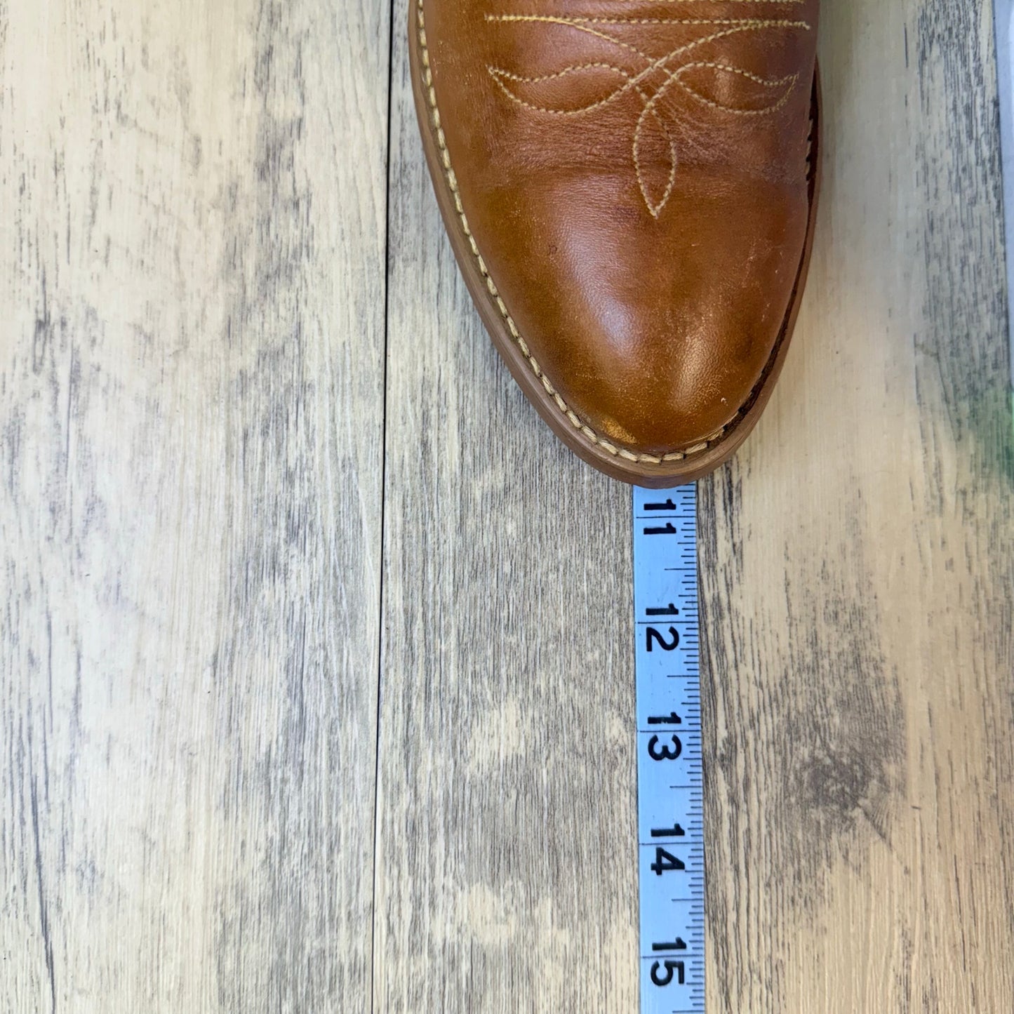 Acme Men - Size 7.5D - Tan Dingo Cowboy Boots 5907