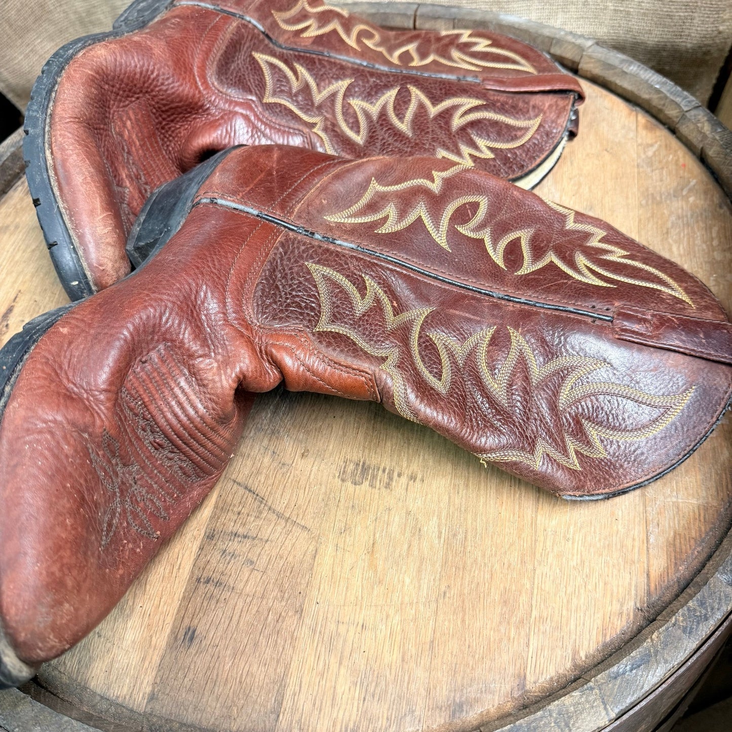 Double H Men - Size 11D - Brown Western Cowboy Boots DH3200
