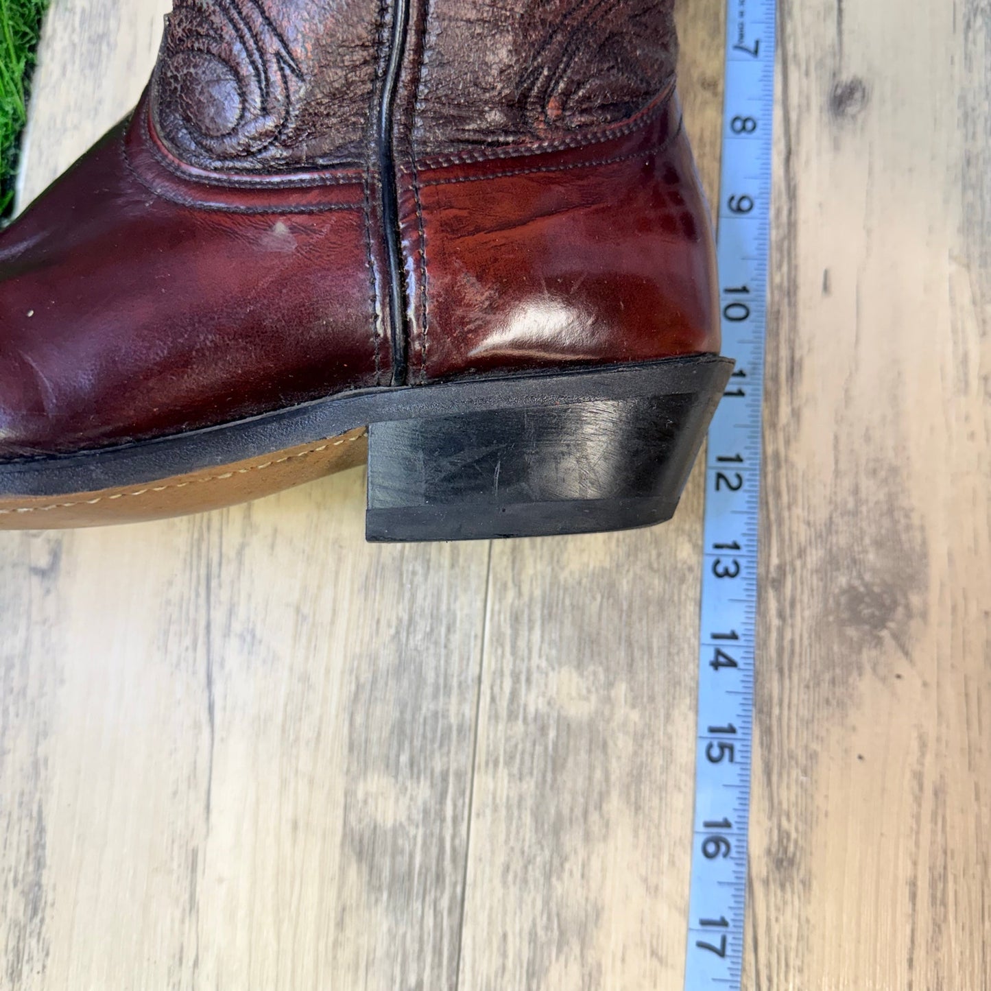 Laredo Men - Size 8.5EE - Vintage Brown Cowboy Boots 12382