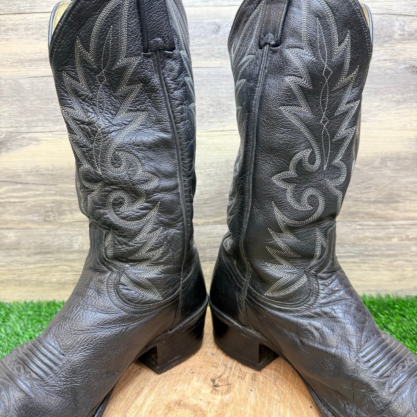 Dan Post Men - Size 10.5D -  Black Western Cowboy Boots 341009