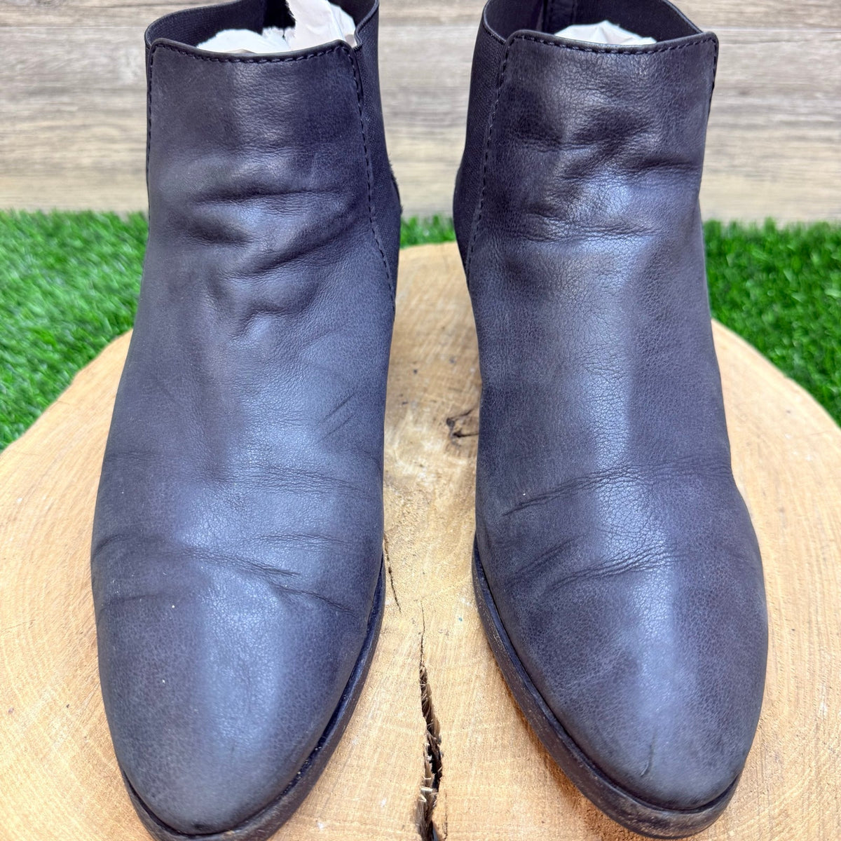 Vero Cuoio Women - Size 10 - Black Ankle Boots Aquatalia