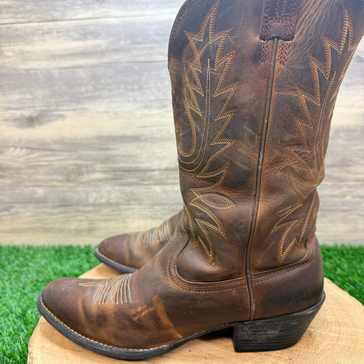 Ariat Women - Size 8B - Brown Heritage Western Cowboy Boots 10001021