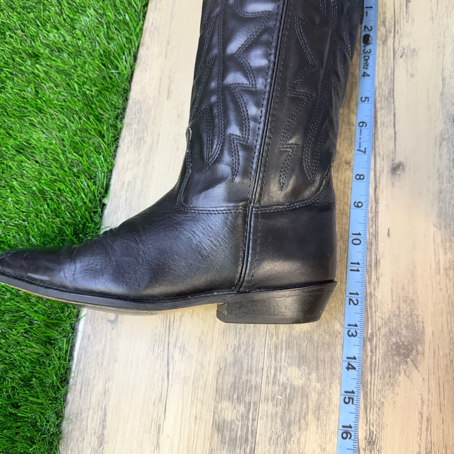 Capezio Women - Size 7M - Black Faux Cowboy Boots 62040