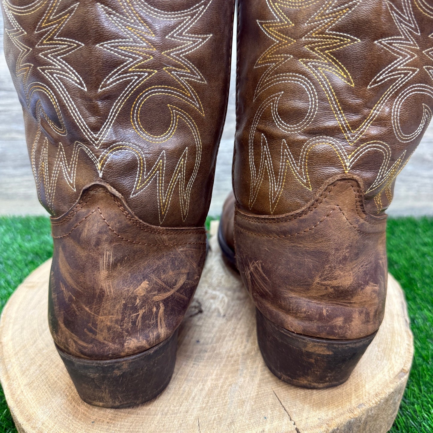 Cody James Men - Size 11.5D - Two Tone Brown Western Cowboy Boots Style CJ4242