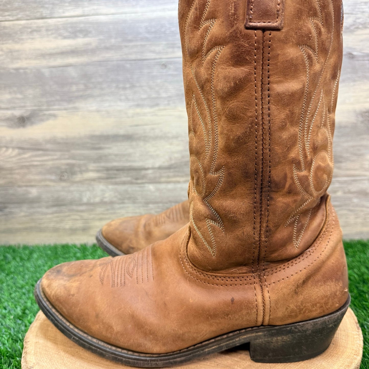 Masterson Men - Size 11EW - Brown Western Cowboys Boots RB876