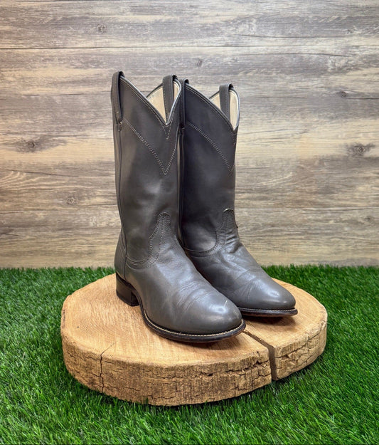 Laredo Women - Size 6.5M - Vintage Gray Roper Western Cowboy Boots Style 6952