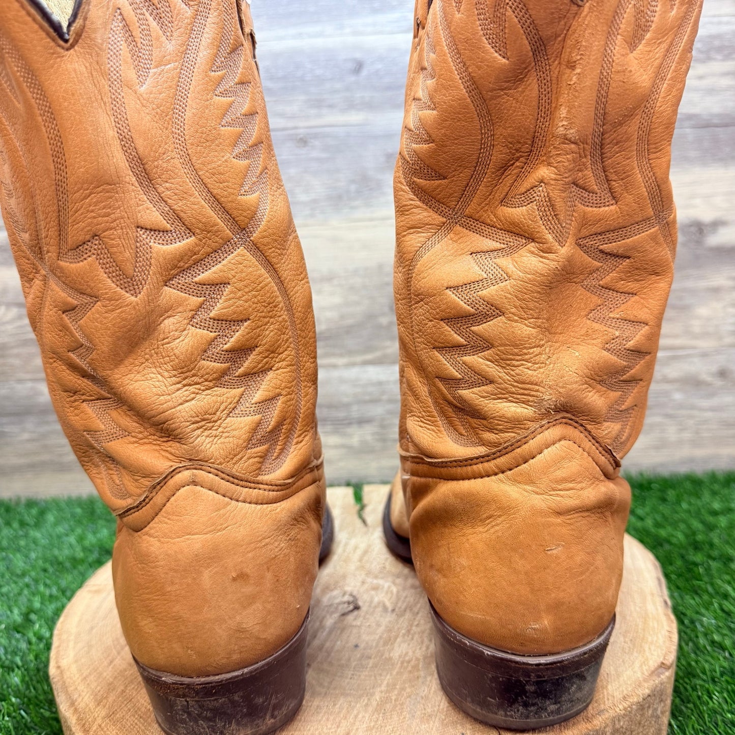 Texas Men - Size 12EE - Tan Soft Western Cowboy Boots M511