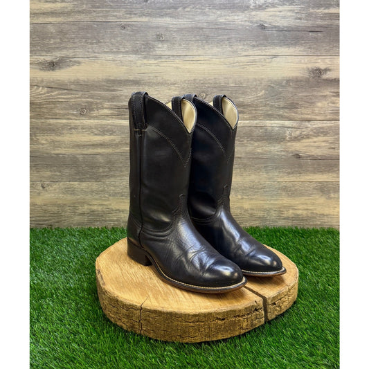 Laredo Women - Size 7.5M - Vintage Blue/Black Roper Cowboy Boots Style 36009