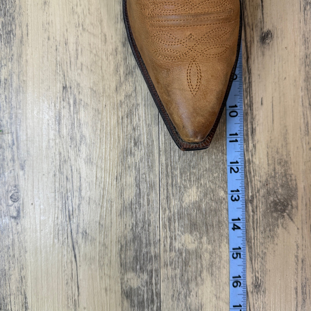 Laredo Men - Size 7D - Tan Jacksonville Snip Toe Cowboy Boots Style 68412