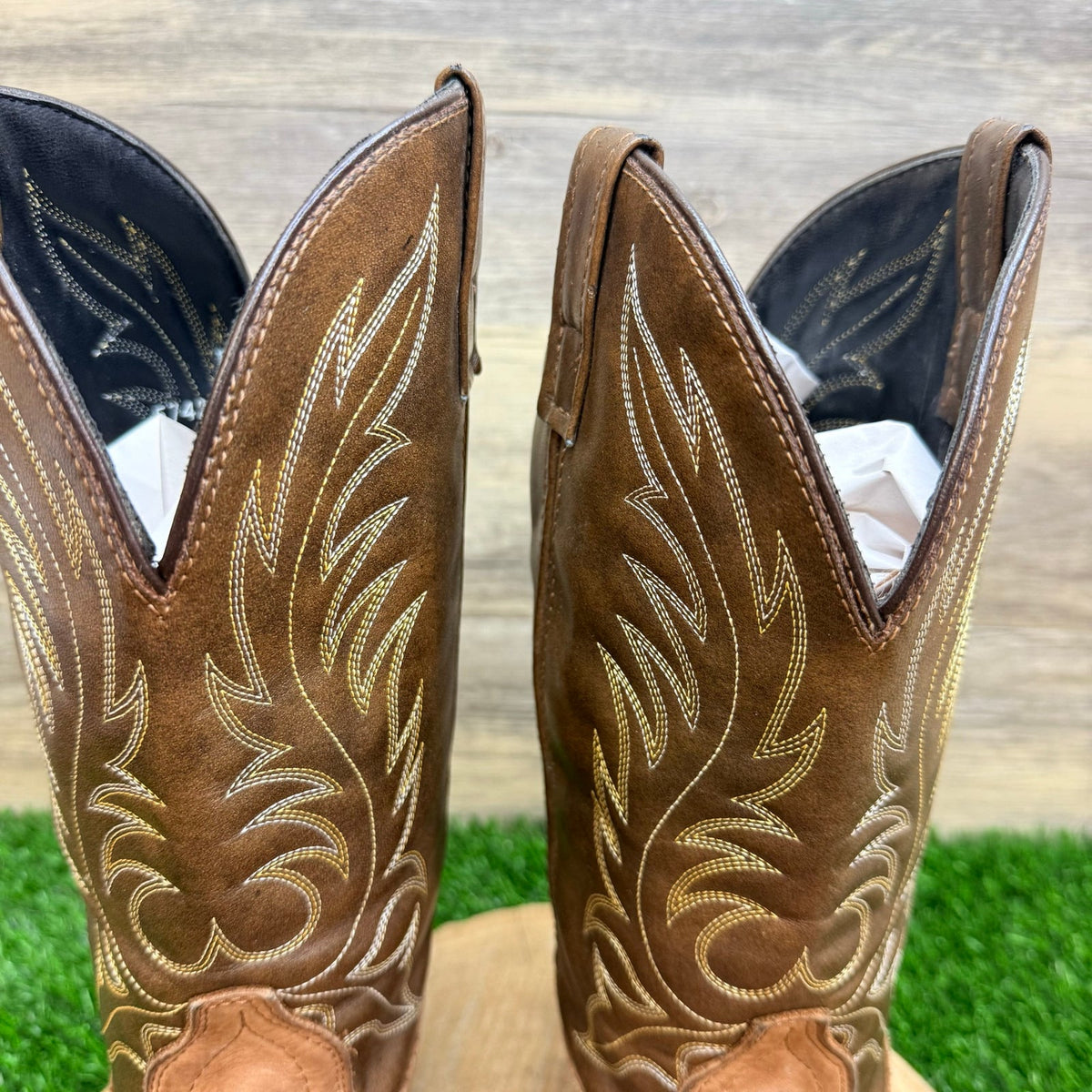 Laredo Women - Size 9.5M - Brown Western Cowboy Boots 5742