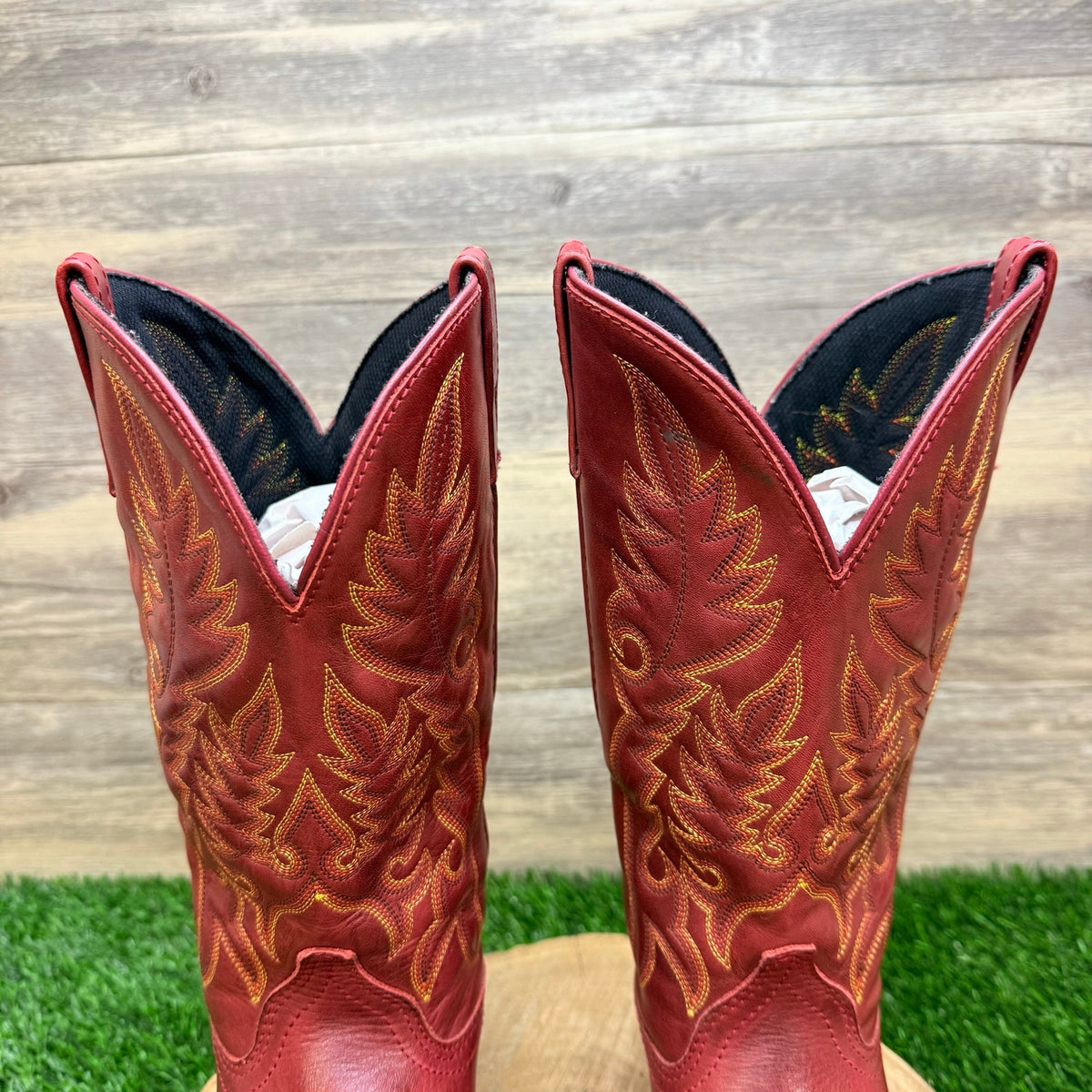 Laredo Men - Size 8M - Red Madison Western Cowboy Boots 51055