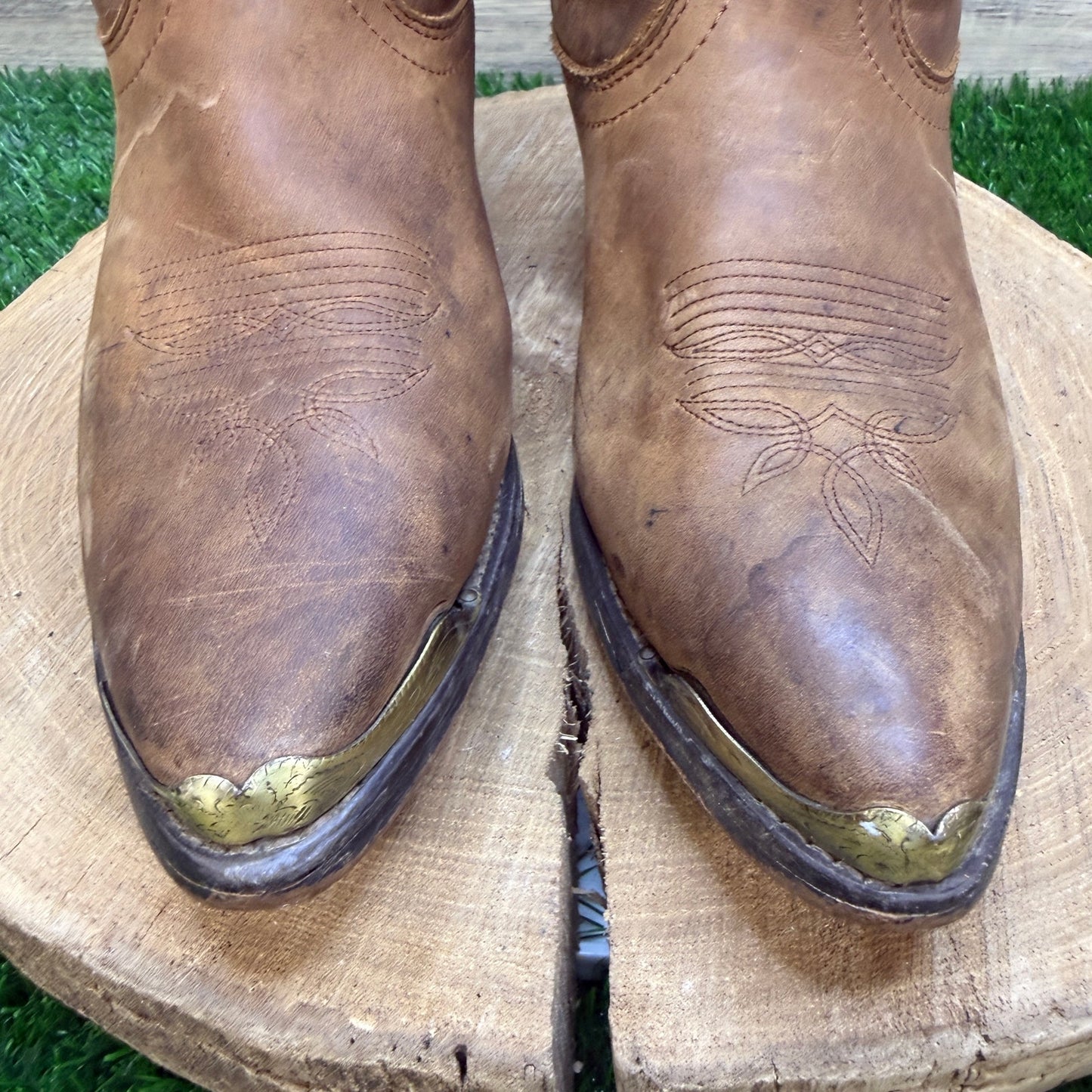 Masterson Women - Size 9M - Brown Western Cowboy Boots Style RB920
