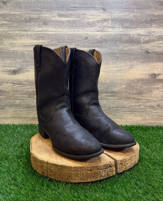 Ariat Men- Size 11EE - Black Roper Cowboy Boots Style 10002280