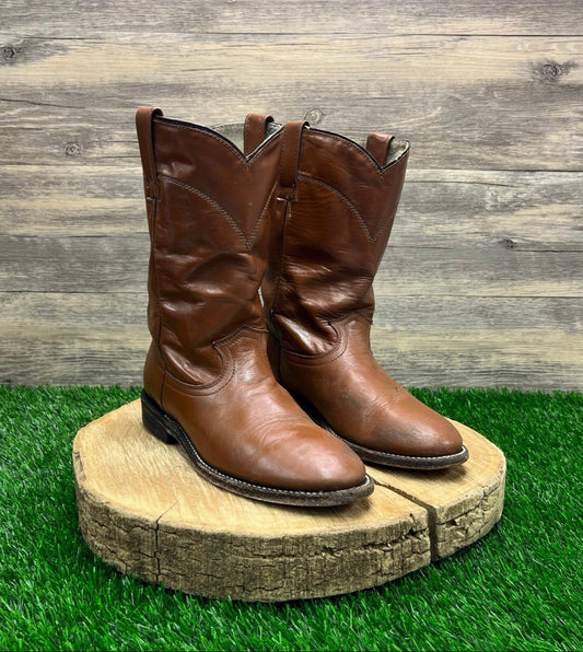 Cowtown Women - Size 6 - Vintage Tan Roper Boots 343