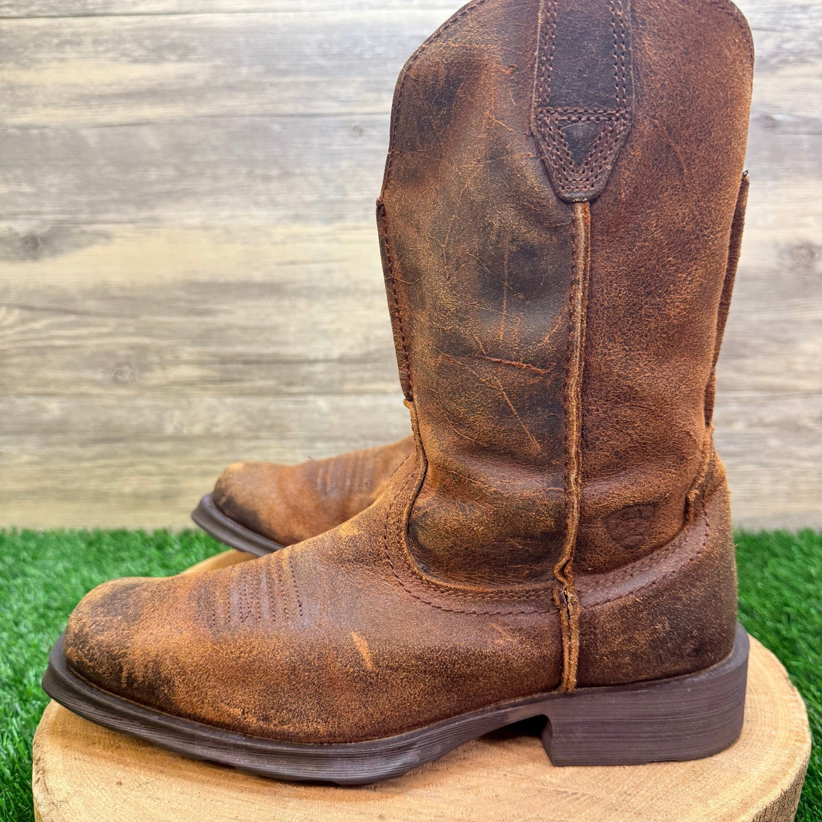 Ariat Men - Size 8D - Brown Urban Ramblers Square Toe Cowboy Boors 10006715