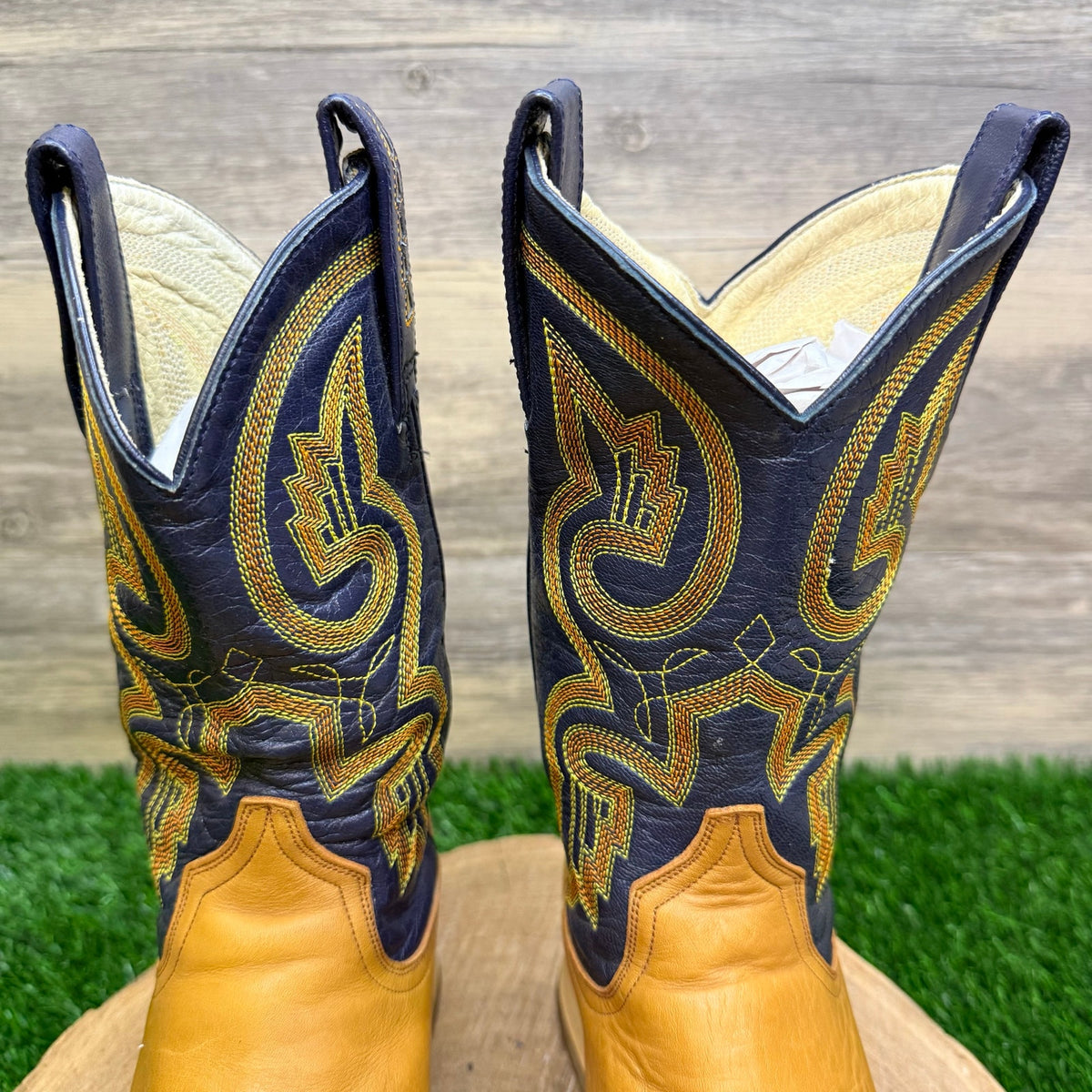 Ariat Women - Size 6B - Blue / Sand Western Cowboy Boots 17184