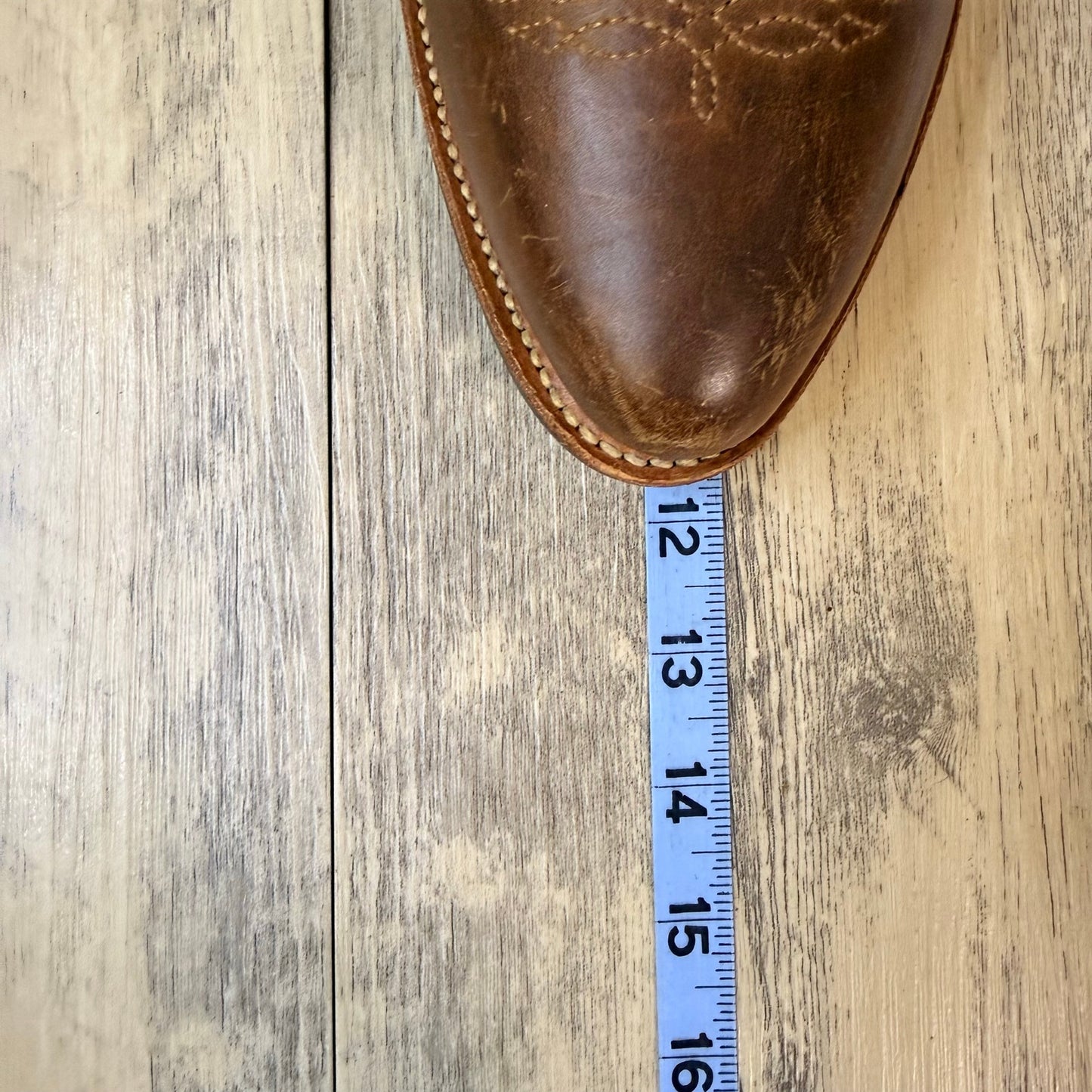 JB Dillon Men - Size 9EE - Brown / Green-Blue Western Cowboy Boots JB1200