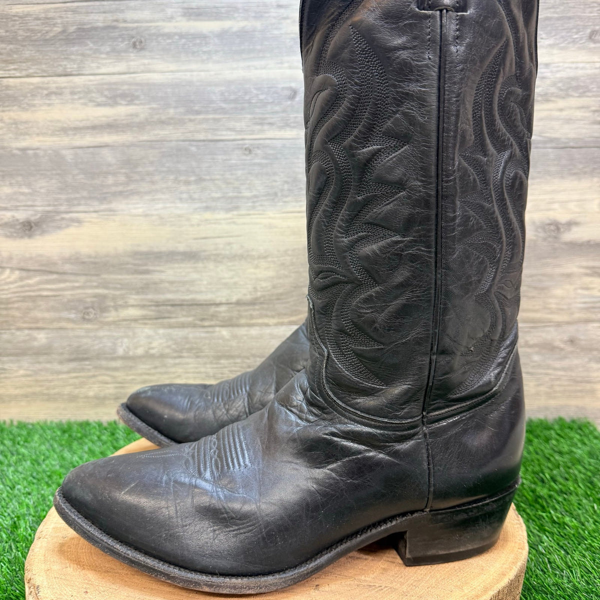 Durango Men - Size 10.5EE - Black Western Cowboys Boots SW1550