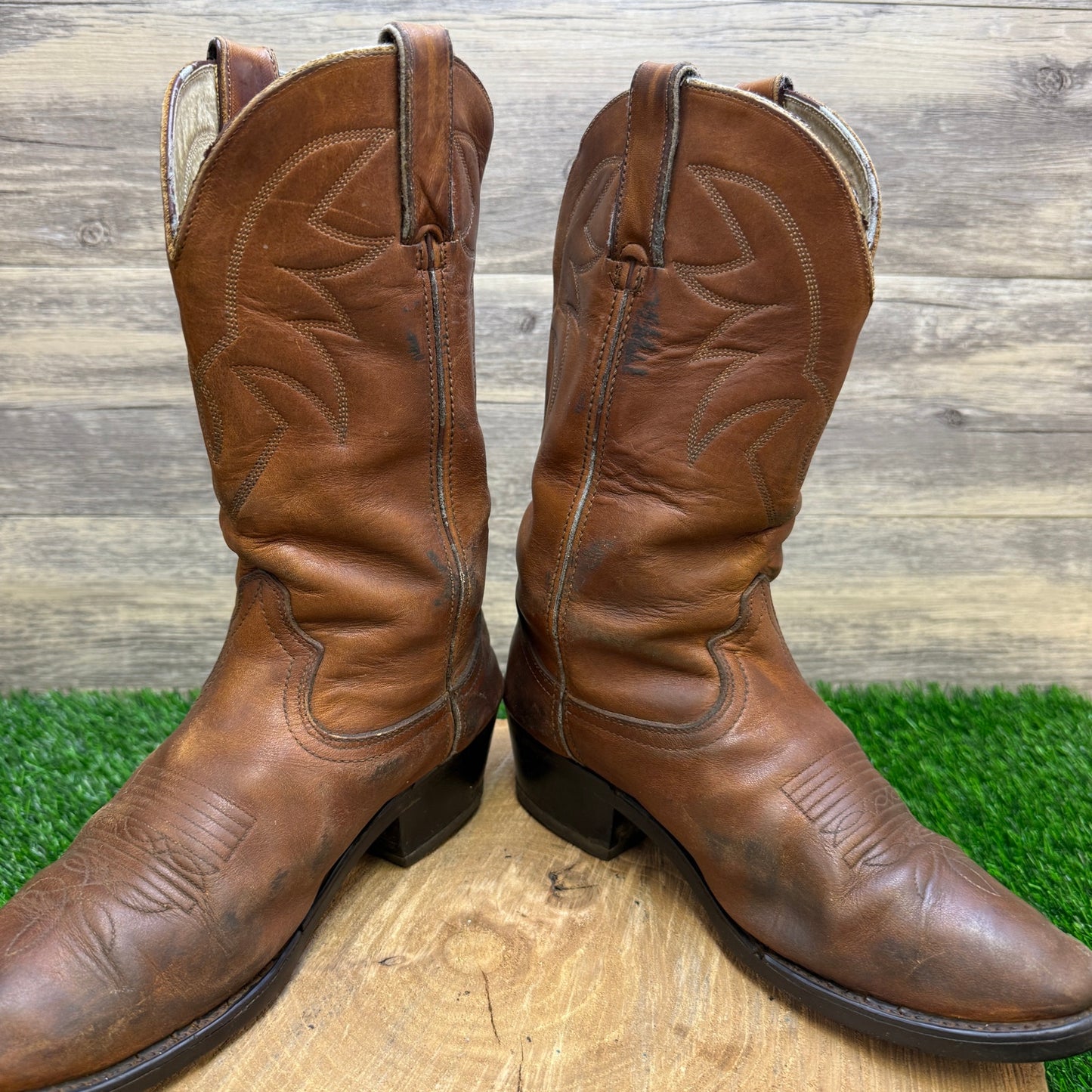 Durango Men - Size 7D - Brown Cowboy Boots Style TR762