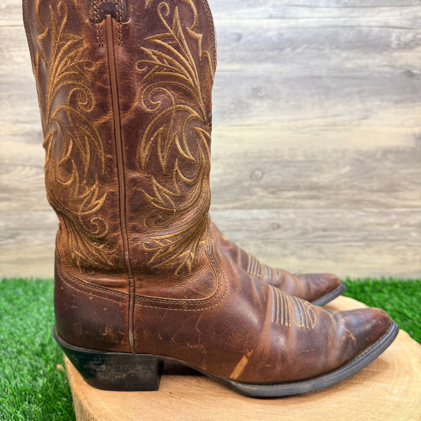 Ariat Women - Size 8B - Brown Heritage Western Cowboy Boots 15728