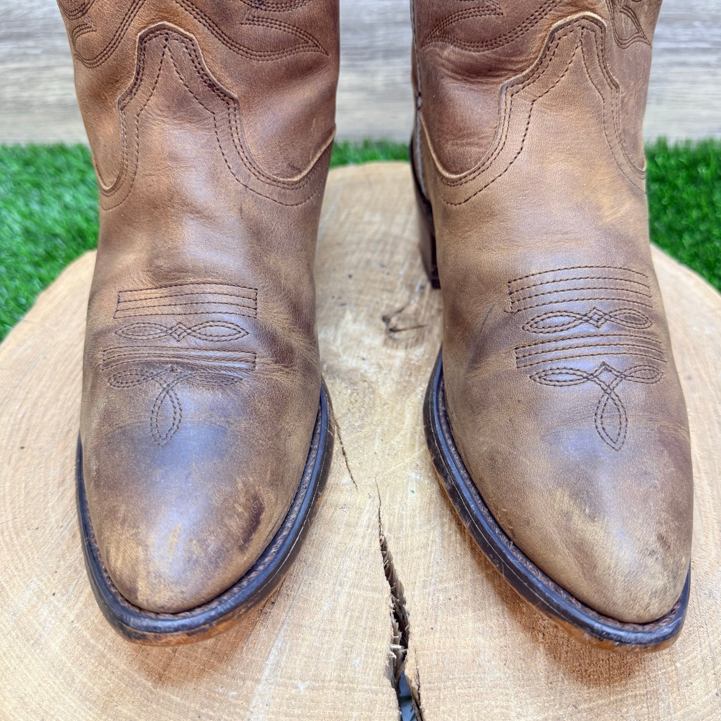 Durango Women - Size 7.5M - Brown Western Cowboy Boots RD4112