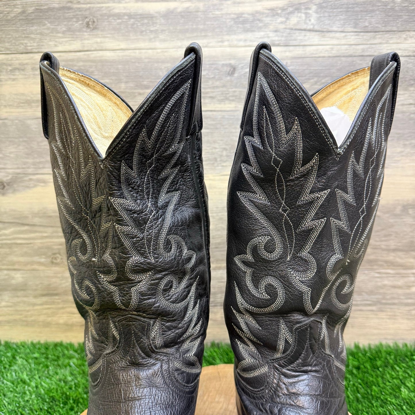 Dan Post Men - Size 10.5D -  Black Western Cowboy Boots 341009