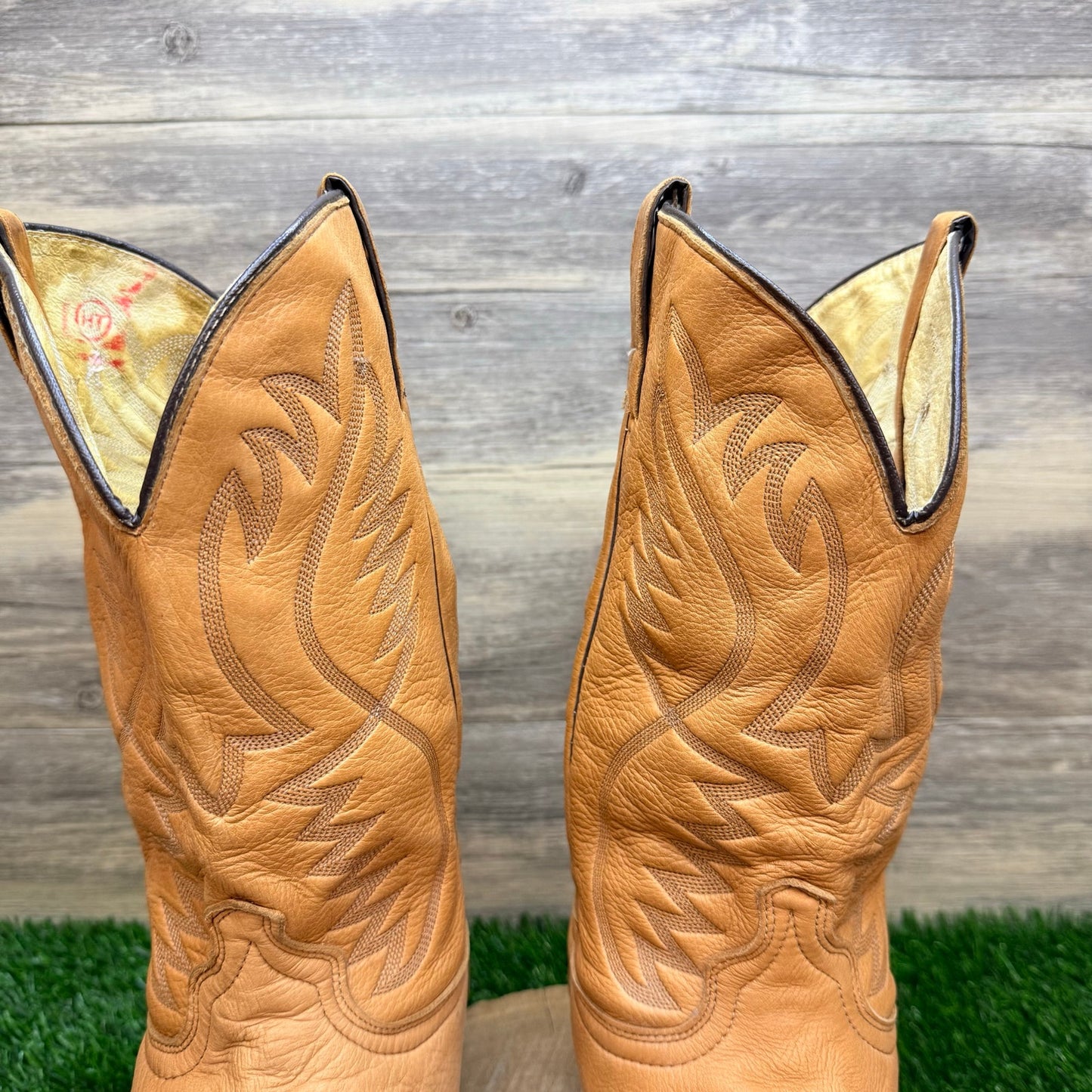 Texas Men - Size 12EE - Tan Soft Western Cowboy Boots M511