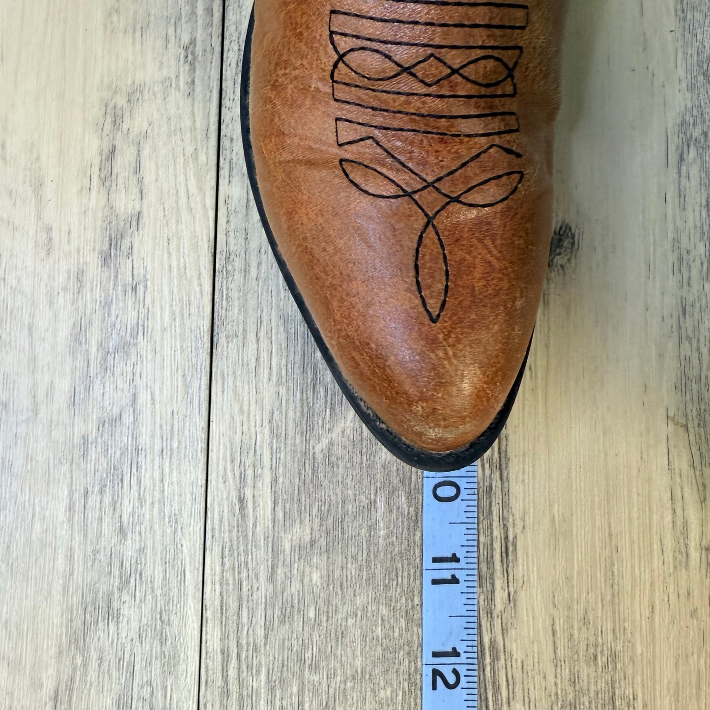 Rodeo Ropers Youth - Size 3M - Tan Ankle Zipper Faux Boots Jessie