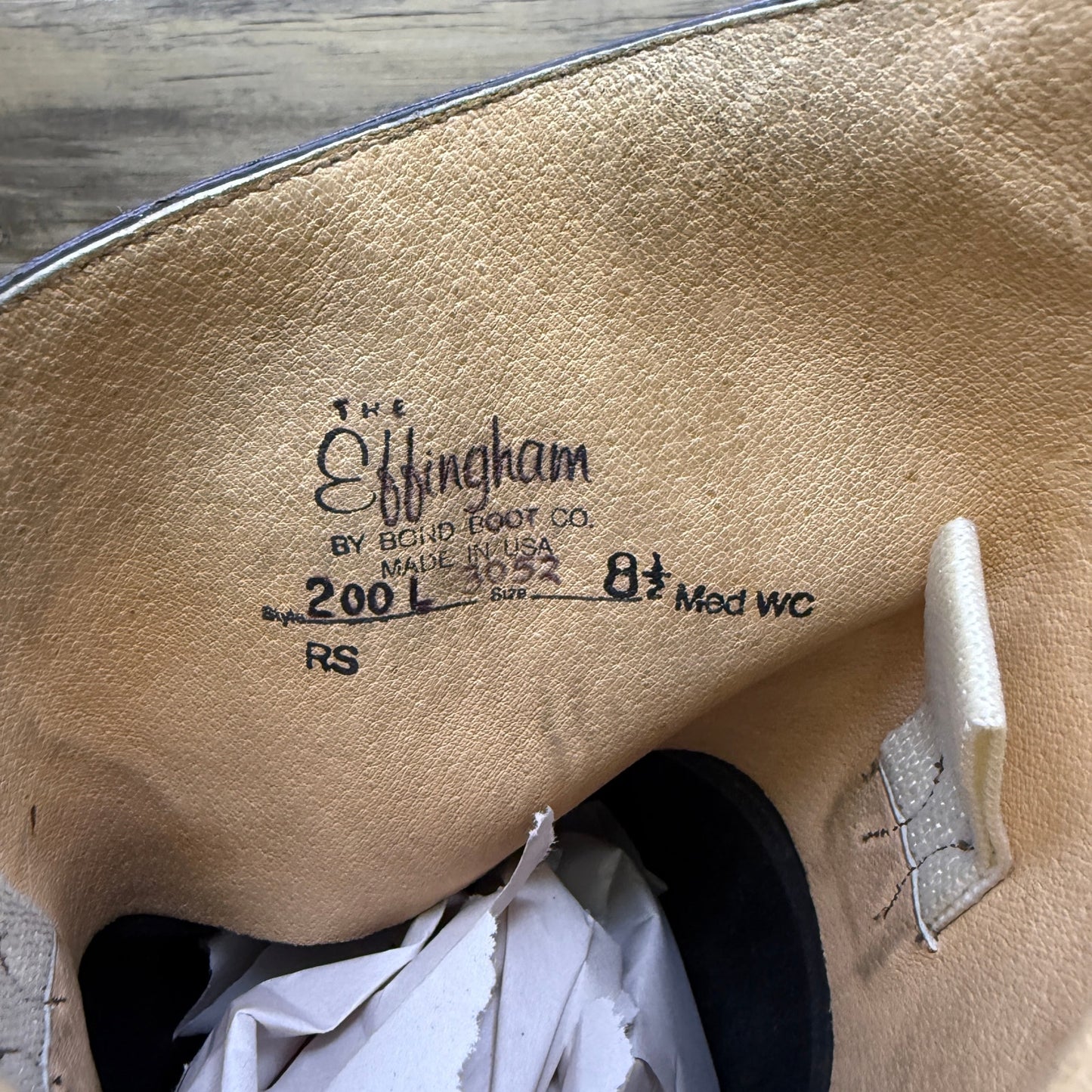 The Effingham Women - Size 8.5M - Black Riding Boots Style 200L