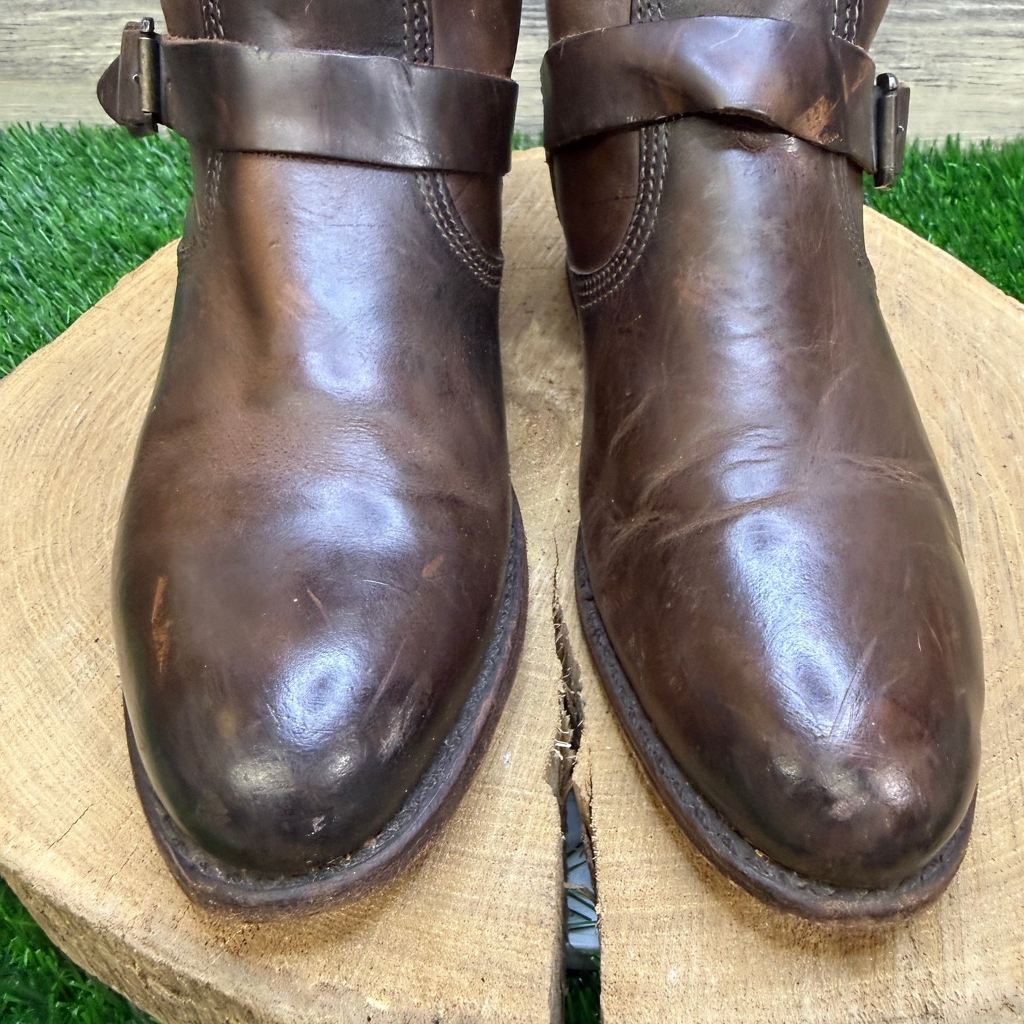 Frye Women - Size 7.5M - Brown 150th Anniversary Ankle Boots Style 869008