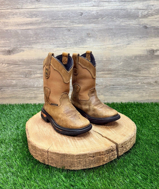 Dan Post Youth - Size 11.5D - Tan Waterproof Cowboy Boots DPC2699