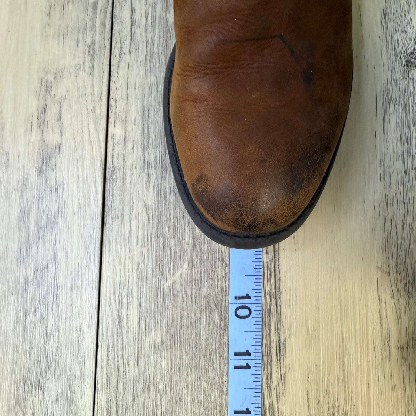 Justin Youth - Size 12.5D - Brown Soft Leather Cowboy Boots 4782C