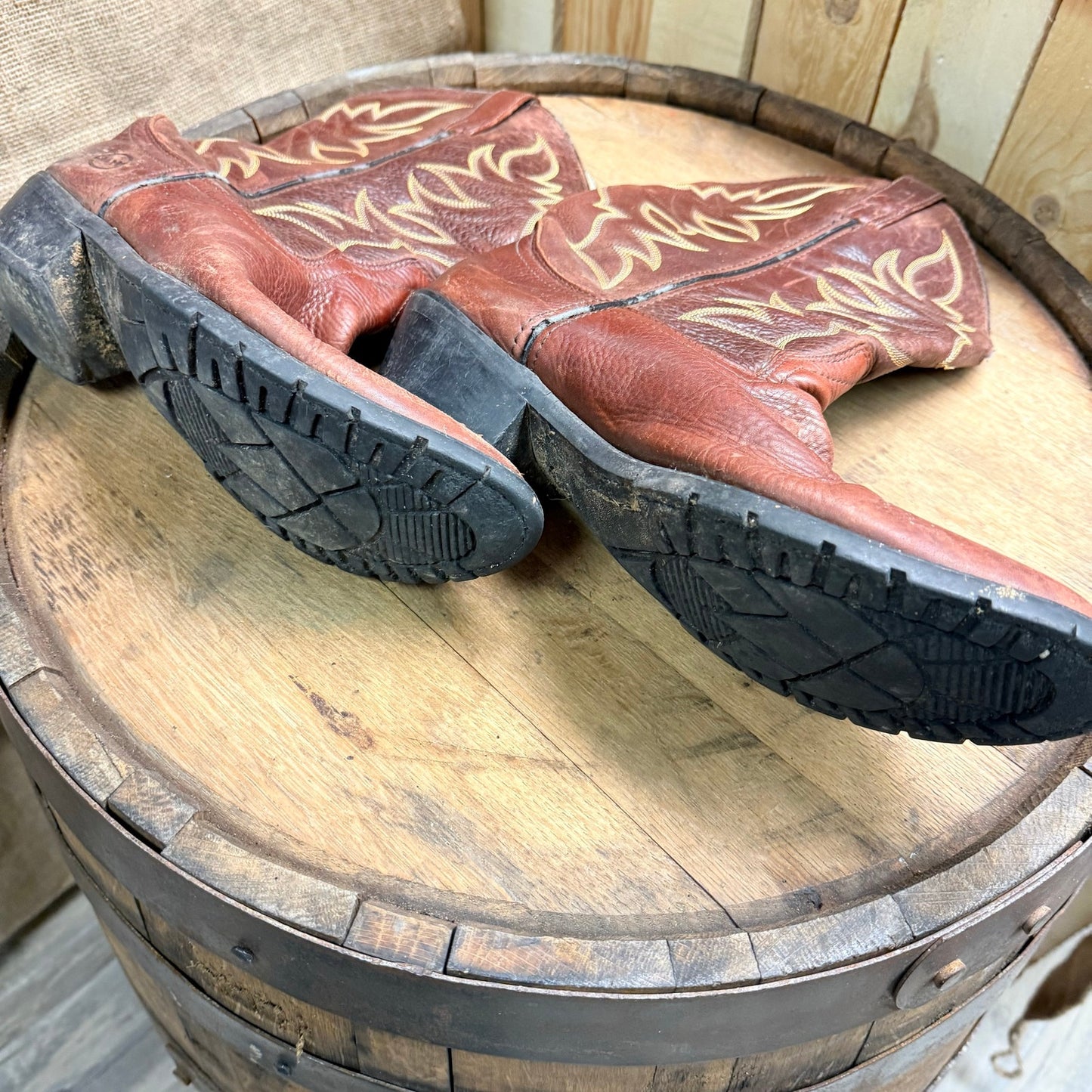 Double H Men - Size 11D - Brown Western Cowboy Boots DH3200