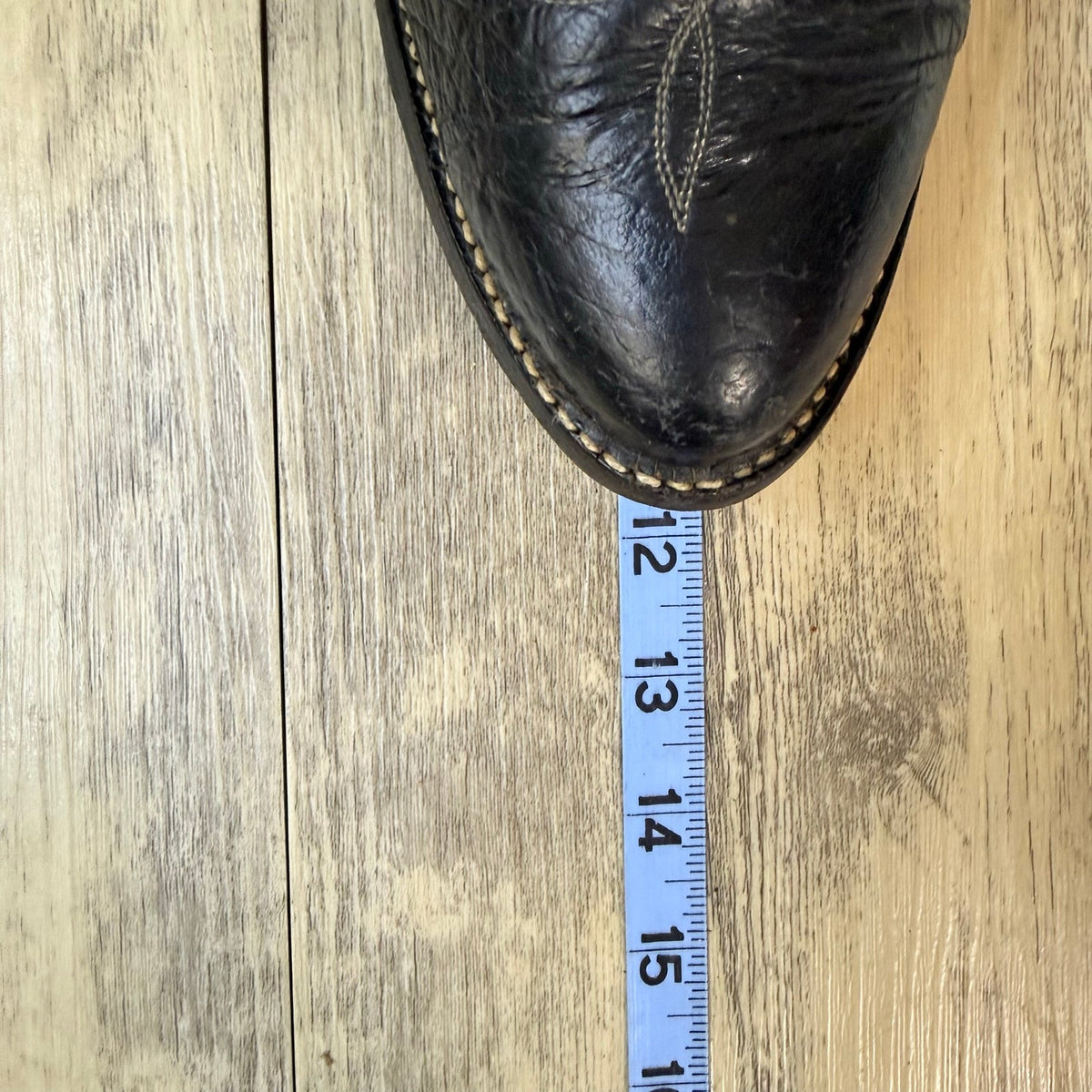 Tony Lama Men - Size 10D - Vintage Black Preban Elephant Skin Cowboy Boots 8612