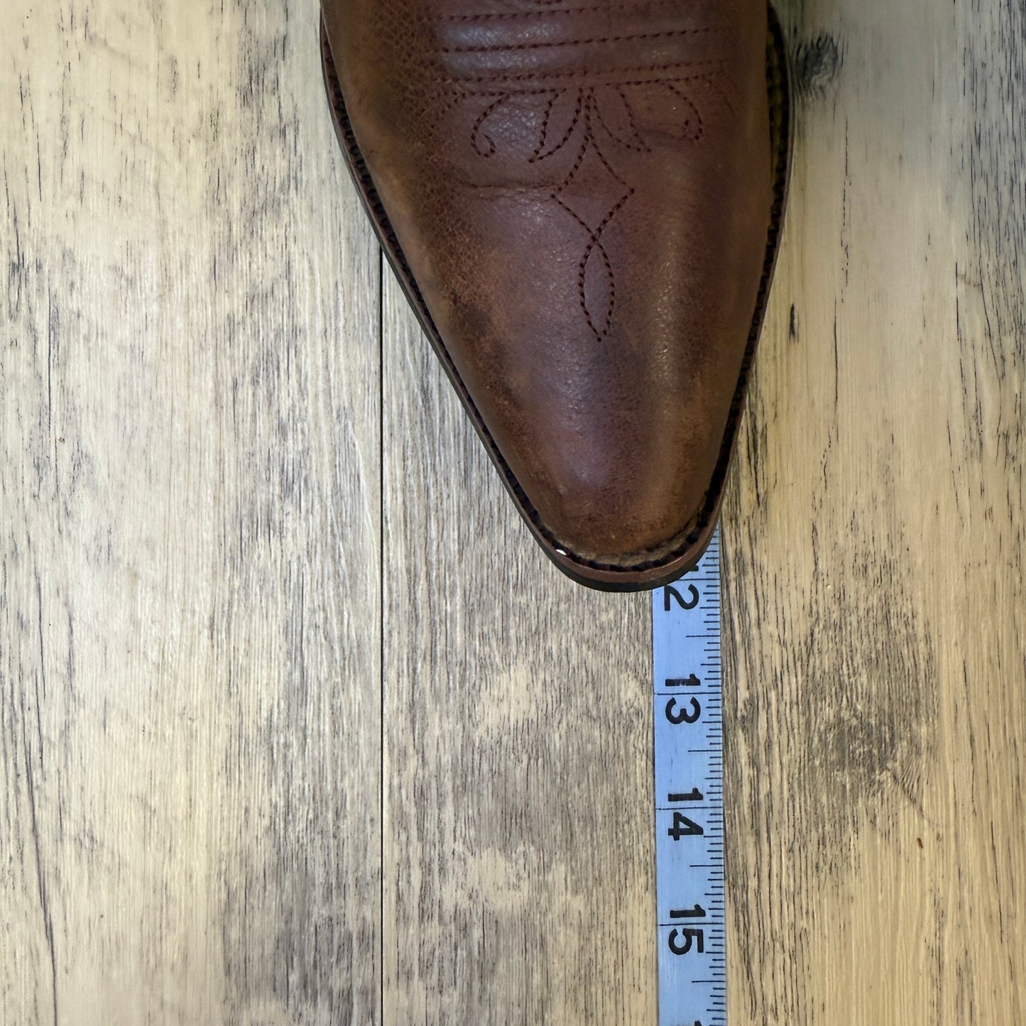 Justin Women - Size 9.5B - Brown Stampede Cowboy Boots Style L2559