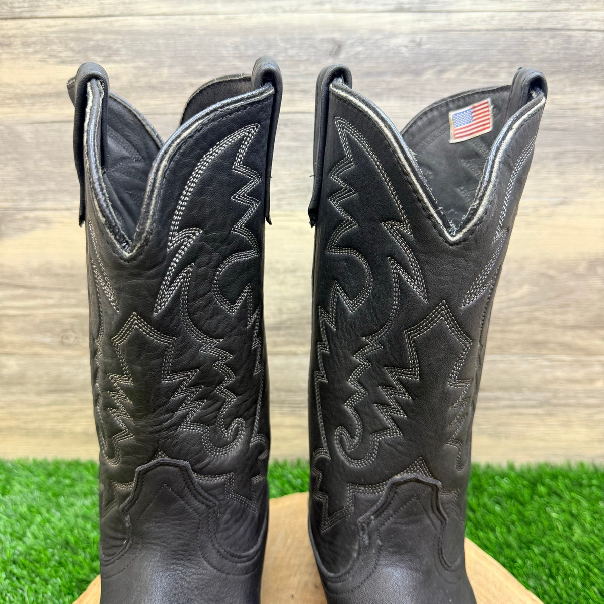 Unknown Men - Size 10D - Soft Black Western Cowboy Boots 76144