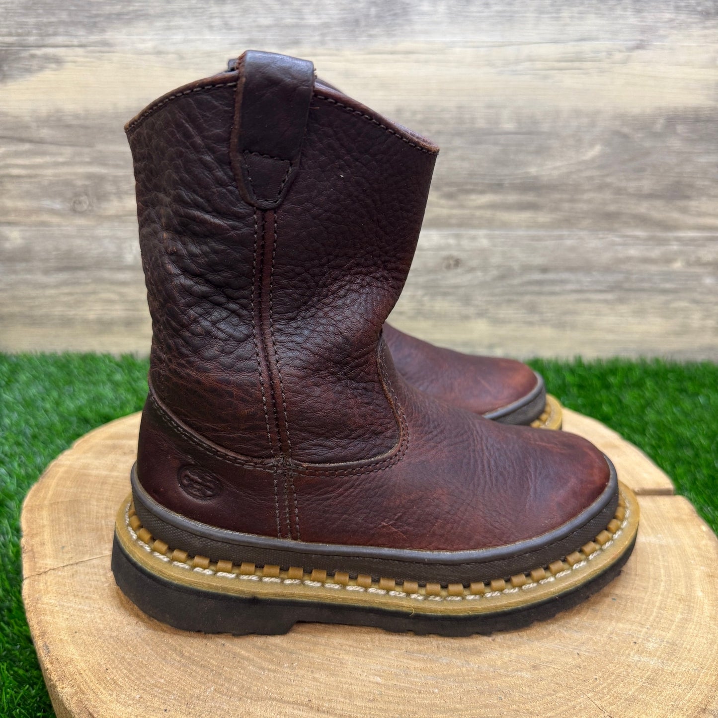 Georgia Giant Youth - Size 13 - Dark Brown Boots