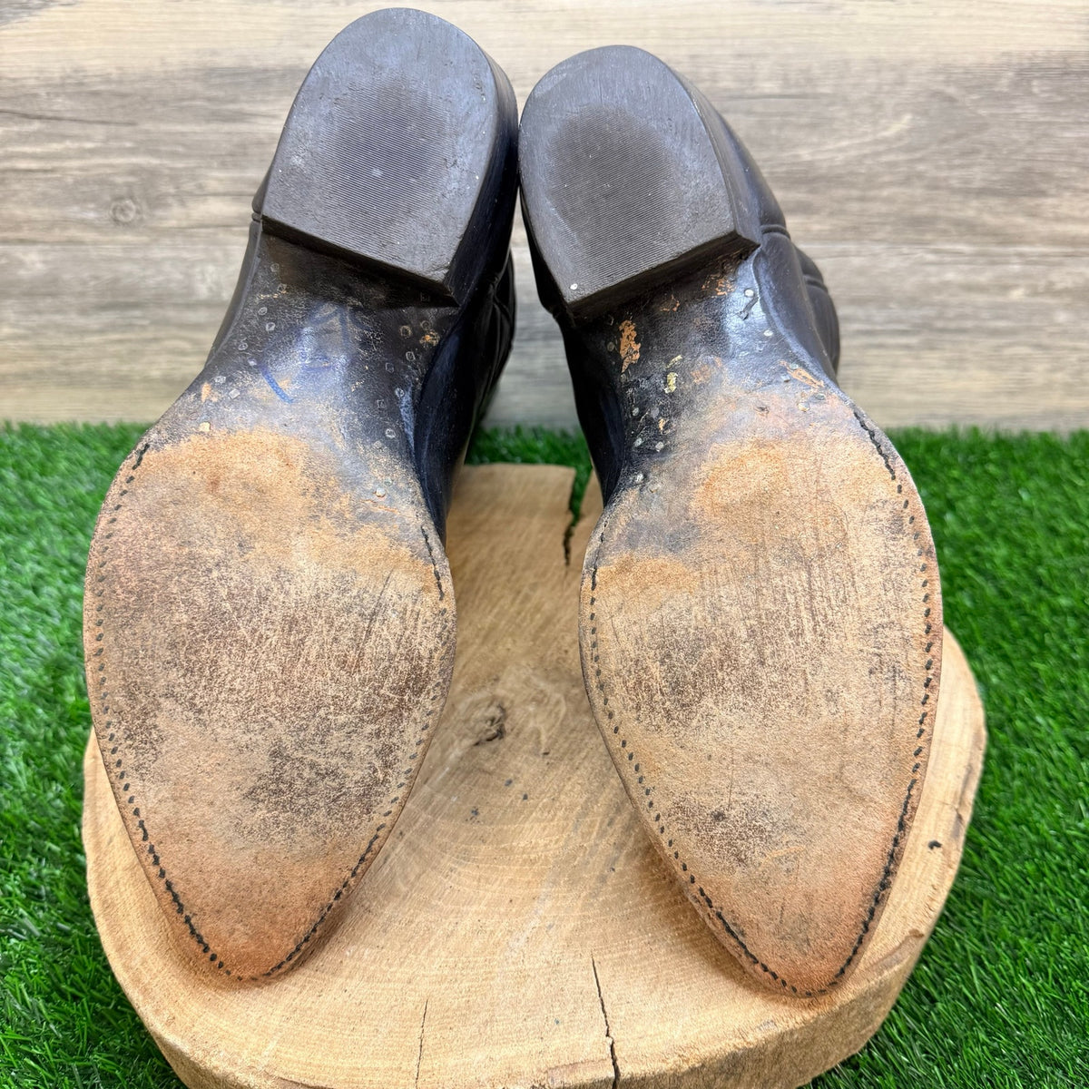 Unknown Men - Size 10.5EE - Black Made in Texas Western Cowboy Boots 1210