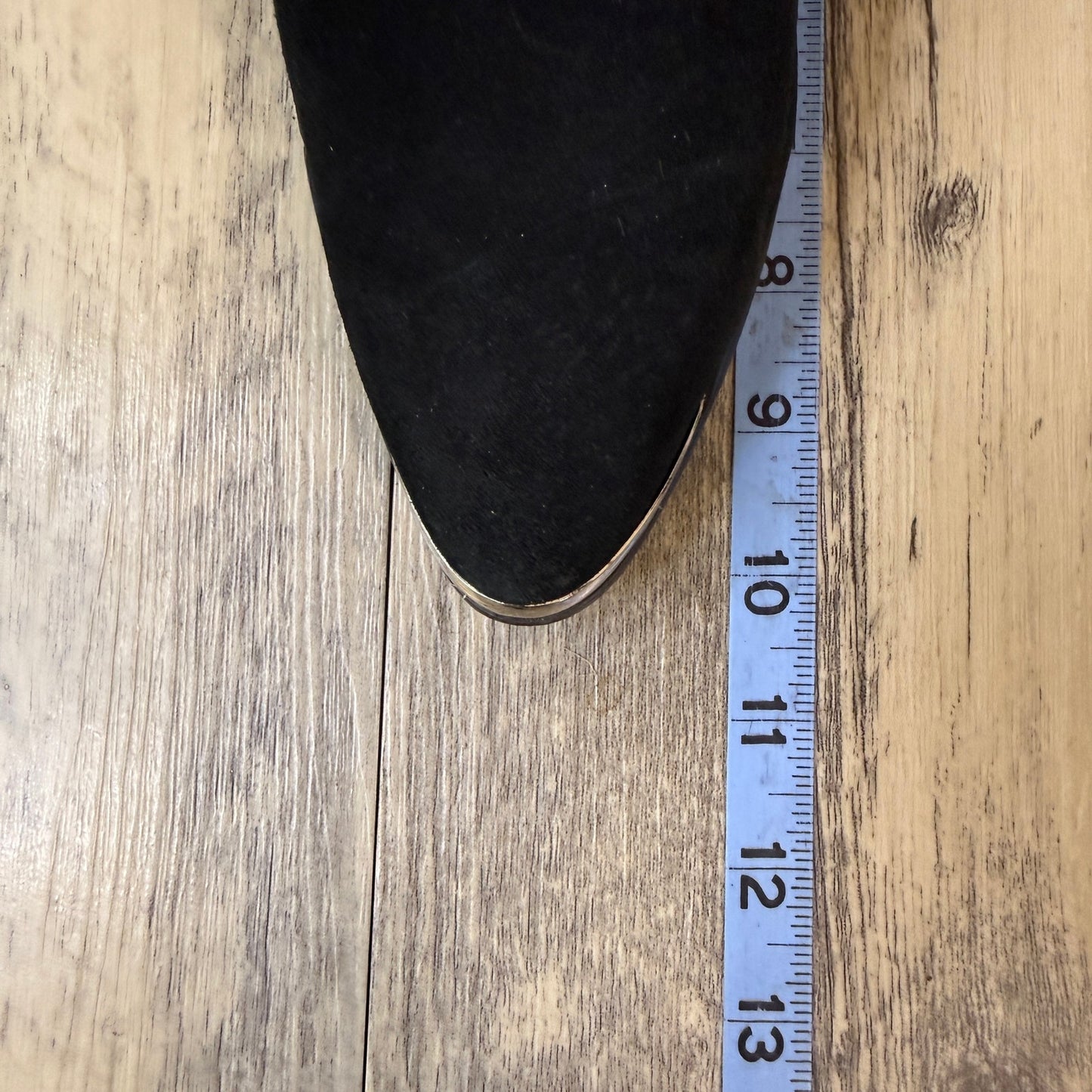 Dingo Women - Size 8.5M - Vintage Black Suede Harness Cowboy Boots DI541
