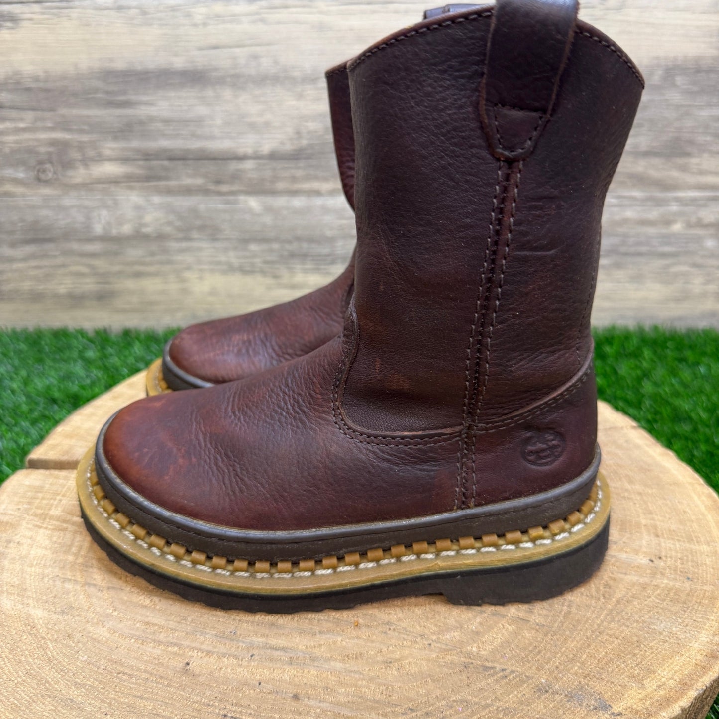 Georgia Giant Youth - Size 13 - Dark Brown Boots